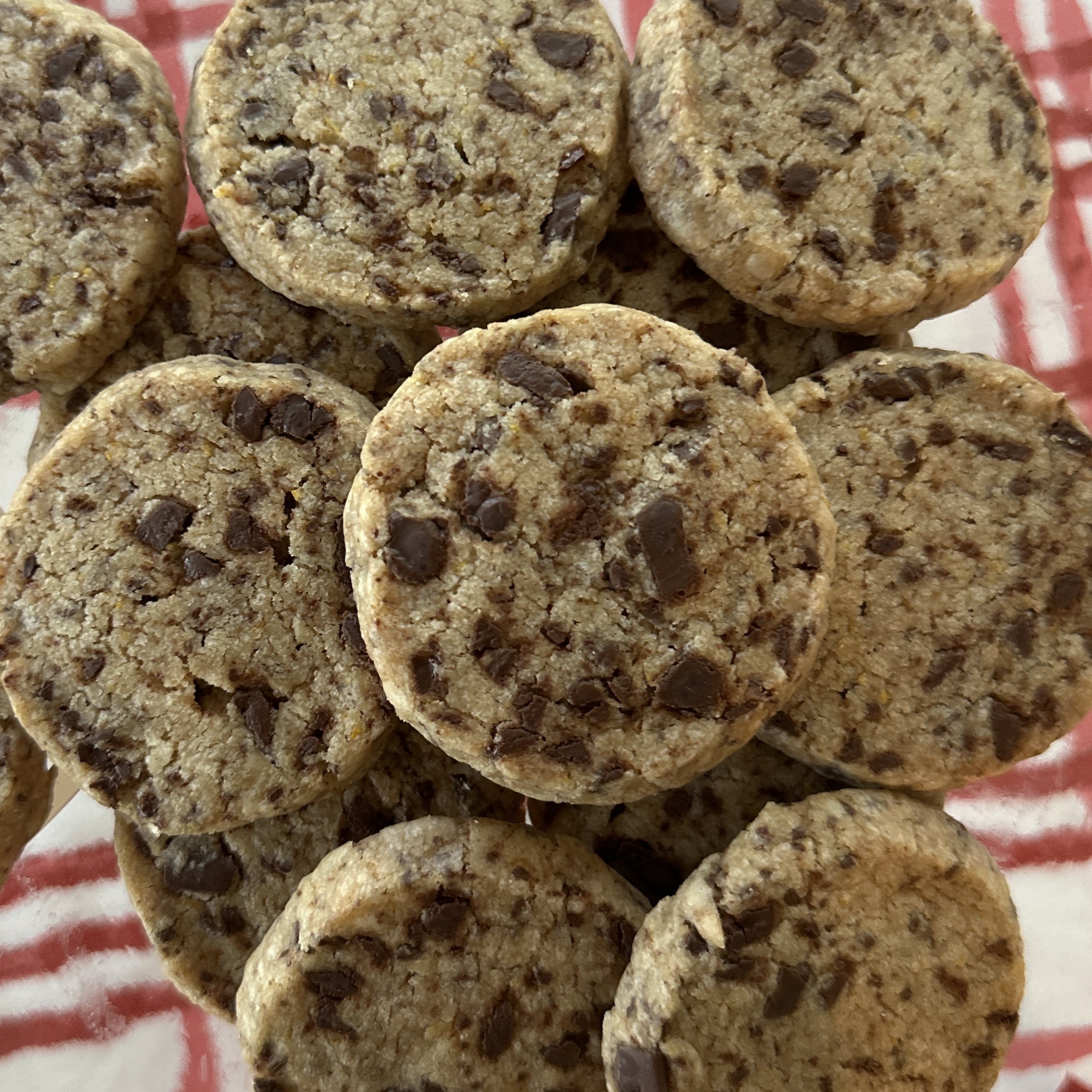 Chocolate Orange Shortbreads